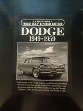 Dodge 1949-1959 Brooklands Road Test edição limitada brochura comprar usado  Enviando para Brazil