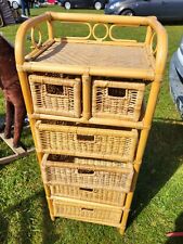 Used wicker bamboo for sale  LEE-ON-THE-SOLENT