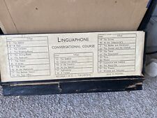 Vintage linguaphone german for sale  CHIPPENHAM