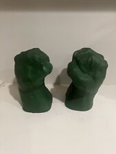 Marvel 2003 Incredible Hulk Espuma Hands, Verde, Usado segunda mano  Embacar hacia Argentina