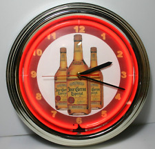 Jose Cuervo, relógio de parede com anel vermelho neon, neonética vintage, 15", ver comentários comprar usado  Enviando para Brazil
