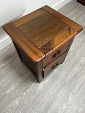 Mahogany bedside cabinet for sale  BRISTOL