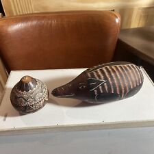 Gourd hand carved for sale  MINEHEAD