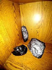 Anthracite Coal 3 lbs MED/LG. SIZE CHRISTMAS  BRIGHT AND SHINY 3  PCS OR JEWELRY for sale  Shipping to South Africa