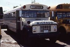 Original Bus Slide Charter Michaud Bus Lines Former GMC School Bus #373 1983 #28 comprar usado  Enviando para Brazil