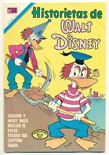 HISTORIETAS de WALT DISNEY #474 Moby Duck Novaro Cómic 1972, usado segunda mano  México