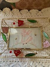 Stained glass tray for sale  Parkton