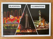 Blackpool postcard illuminatio for sale  HITCHIN