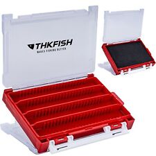 Used, 1pcs Fishing Tackle Box Double-Sided Designed Detachable Fishing Gear Boxes for sale  Shipping to South Africa