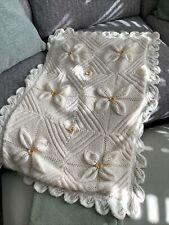 knitted baby blankets for sale  NEWTON-LE-WILLOWS