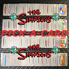 THE SIMPSONS 1990 TOPPS PICK-A-CARD #1 a #88, PEGATINA #1 a #22 ¡O ENVOLTURA!, usado segunda mano  Embacar hacia Mexico