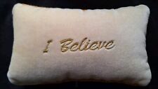 Believe pillow beige for sale  Deep River