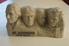 2000 Escultura 3D em Pedra Fundida Mt Rushmore Borglum Resource Industries IL EUA comprar usado  Enviando para Brazil