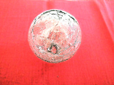 Ice Cracked Glass Crystal Ball  Magic Sphere For Home Decoration for sale  Shipping to South Africa