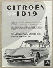 Citroen id19 usa for sale  LEICESTER