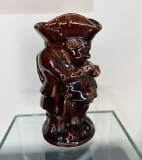 Antique Treacle Glaze Snuff Taker Toby Jug - 18cm for sale  Shipping to South Africa