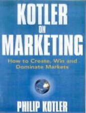 Kotler On Marketing, Kotler, Philip, usado; buen libro segunda mano  Embacar hacia Argentina