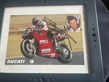 Carl fogarty autographed for sale  ABERDEEN