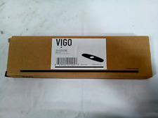 Usado, Torneira de cozinha VIGO escudo preto fosco VG17001MB placa deck - 9 7/8" x 2 3/8 comprar usado  Enviando para Brazil