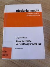 Standardfälle verwaltungsrech gebraucht kaufen  Reichenbach