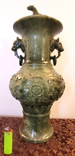 Large carved jadeite d'occasion  Aulnay-sous-Bois