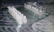 Schachspiel glas 18x18 gebraucht kaufen  Berlin