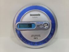 CD player portátil Panasonic SL-SV570 prata azul MP3 com rádio AM/FM antipular, usado comprar usado  Enviando para Brazil