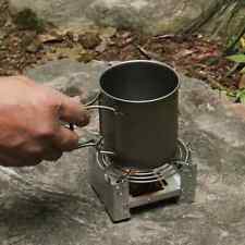 Fogão de acampamento de aço inoxidável dobrável fogão a álcool queimador de álcool fogão de bolso comprar usado  Enviando para Brazil