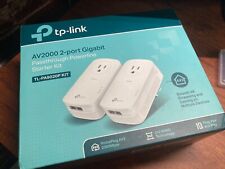 tp-link TLPA9020PKIT AV2000 2 Portas Gigabit Powerline Starter Kit (Conjunto de 2) comprar usado  Enviando para Brazil