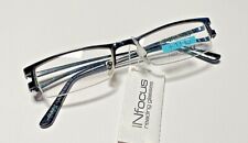 INfocus DESIGNER UNISEX SEMI RIMLESS READING GLASSES  +1.00 Ex-Display GUN METAL, used for sale  Shipping to South Africa