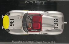 Used, Spark 1:43 S4149 Porsche 718 RS61 Targa Florio #136 1961 Stirling Moss/G. Hill for sale  Shipping to South Africa