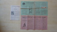 Lot advertisements larousse d'occasion  Expédié en Belgium