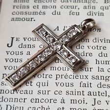 Croix platine diamants d'occasion  Le Luc