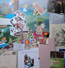 Small Disney Alice In Wonderland Scrapbooking Ephemera for sale  Shipping to South Africa