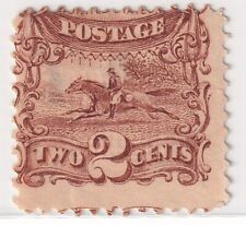 ZNACZKI USA - 1869 - Pony Express 2c_MLH na sprzedaż  Wysyłka do Poland