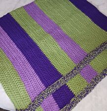 Handmade crocheted purple for sale  Raymond