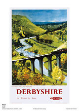 Derbyshire monsal vintage for sale  NEWCASTLE UPON TYNE
