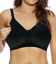 Elomi Beatrice Nursing Bra Black Size 36HH Non Wired Drop Cup Feeding Maternity for sale  Shipping to South Africa