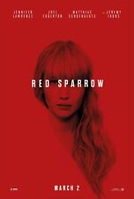 PÓSTER DE PELÍCULA RED SPARROW ARTE PELÍCULA A4 A3 IMPRESIÓN CINE segunda mano  Embacar hacia Argentina