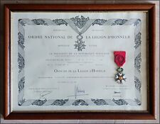 Legion honneur diplôme d'occasion  Antibes