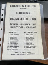 1972 macclesfield town for sale  BOLTON