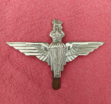 Brevet CAP Badge Parachute Regiment Original WW2 no casque Para anglais GB d'occasion  La Brède