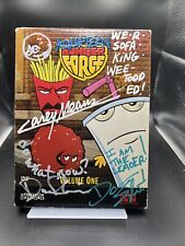 Aqua Teen Hunger Force Volumen 1 DVD firmado por Dana Snyder Cory significa Dave Willis segunda mano  Embacar hacia Argentina