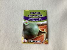 Paquete de semillas orgánicas McKenzie - sandía azúcar bebé - aprox. 12 semillas - selladas segunda mano  Embacar hacia Argentina