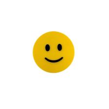 Emoji rosto sorridente - Ideograma decorativo independente - Preto e amarelo comprar usado  Enviando para Brazil