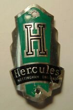 Emblema de bicicleta antigo vintage década de 1950 Hercules Inglaterra Nottingham Inglaterra comprar usado  Enviando para Brazil
