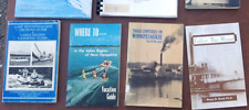 5 lagos región NH Winnipesaukee presas historia de barcos de vapor kayaks canoas etc., usado segunda mano  Embacar hacia Argentina