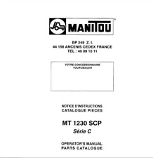 Manitou mt1230 scp for sale  Shipping to Ireland