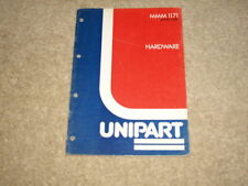 Unipart catalogue hardware. for sale  SITTINGBOURNE