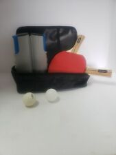 Used, On-The-Go Ping Pong Travel Set with Telescopic Table Tennis Net, Travel bag for sale  Shipping to South Africa
